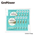 Grepower Linen-Scented Dehumidifying Bags, 10-Pack, Effective Against Moisture & Condensation, Super Absorbent, Fast-Acting, For Closets, Home, Kitchen, Garage, Bedroom, RV, Office, Basement image 0