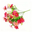 Yuejia 4Pcs 12.6in/32cmArtificial Chrysanthemum Flowers Fake Bouquet Without Vase for Office Family Party Home Wedding Decorations,High-end Artificial Flowers Faux Floral Daisy Bouquet Pack for Decor(rose red) image 8