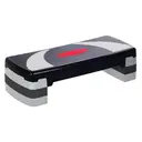 HOMCOM Step fitness aerobic stepper hauteur reglable surface antiderapante 78x29x20 cm image 0