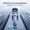 JISULIFE Life10S Ventilateur portable avec affichage numérique - Bleu image 7