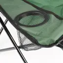 Milestone Camping Chair Folding with Cup Holder Green image 4