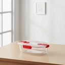 PYREX Cook&Heat Plat rectangulaire hermétique 40 cl - 17 x 10 x 5 cm image 5