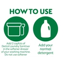 Dettol Laundry Cleanser, Fresh Cotton, 1.5l image 5