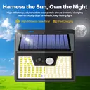 VIVREAL Solar wall lights Charged by solar energy， Four-pack 140Led YHM02A , New Year Sale , Top gift picks image 9