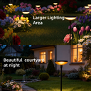 VIVREAL 4-Pack Solar Double Round Swinging Garden Light TPL010, New Year Sale , Top gift picks image 1