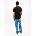 Tommy Hilfiger TJM T-shirt ajusté en jersey à col rond - Noir - Taille XS image 4