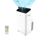 AUX Inverter 3-in-1 12000 BTU Mobile Air Conditioner,Up to 30% Energy Saving, Wi-Fi & Remote Control, Quiet for Bedroom, 4 Modes, R290 Refrigerant, Class A  Energy image 0