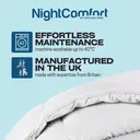 NightComfort Duvet Soft Like Down Microfibre All Seasons 7.5 Tog Super King image 7