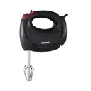 Geepas 150W Hand Mixer - Electric Whisk, Handheld Food Collection Cake Mixer for Baking, Black image 1