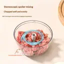 Huacan vegetable slicer, garlic puree mixer, small garlic pestle, chili cutting tool image 3