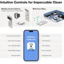 ECOVACS DEEBOT N30 PRO OMNI Robot Vacuum and Mop - 10,000Pa Suction, TruEdge Adaptive Edge Mopping, ZeroTangle 2.0 Technology,60℃ Hot Water Mop Washing, Hot Air-Drying, Self-Emptying, Auto-lift Mopping image 8