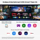 Samsung Q7F QE75Q7FAAUXXU 75" 4K Ultra HD Smart QLED TV - Vision AI - Black image 3