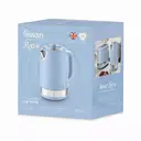 Swan Retro Revive Jug Kettle, 1.7L, Rapid Boil, Easy Pour, 3KW, Vintage, Coated Stainless Steel, Blue with Chrome Accents - SK19025BLU image 8