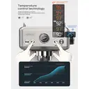 HiBREW H10A Machine à expresso semi-automatique 20 bars, porte-filtre 58 mm, réglage de la température et boîtier en métal image 3