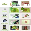 TEANAGOO Matcha Set (7 Pcs) with Bowl, Bamboo Whisk (Chasen), Scoop (Chashaku) and Holder, Celadon Blue, Green Tea Powder image 2