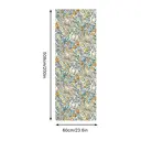 Murgall Rouleau de film décoratif pour vitre Morris lys doré - 60 x 508 cm image 4