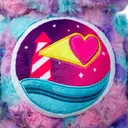 Care Bears Colour Splash Loveshine Bear Plush Soft Toy image 7