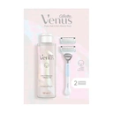 Gillette Venus for Pubic Hair & Skin Women's Razor 2 Blade Refills and 2-in-1 Shave Gel and Cleanser 190ml image 0