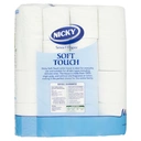 Nicky Soft Touch Toilet Tissue, 2-Ply, 16 Rolls Paper Pack image 1