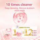 Jessgood Capsules de lessive Pin & Rose, 300 g, 30 capsules, 3-en-1: parfum et adoucissant, antibactérien et anti-acariens, parfum longue durée image 4