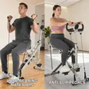 Capelli Sport Machine d'entraînement total du corps | Squat, tirage et cyclisme | Résistance réglable | Gain de place image 7