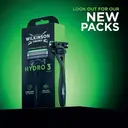 Wilkinson Sword Hydro 3 Men's 1 Razor with 8 Blade Refills image 1