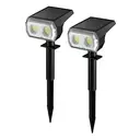 VIVREAL CPD-09 type 2 Lot de 2 lampes solaires 48 LED - Blanc chaud image 0