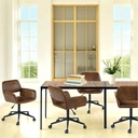 Urban Meuble DINING TABLE Wood Finish 120x75 with Metal Frame image 4