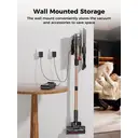 Proscenic P11 Ultra Cordless Vacuum Cleaner, 550W/55Kpa 50Min Self-Standing Hoover Cordless Powerful, Stick Vacuum with Wall Mount, Anti-Tangle, Adjustable Telescopic Pole, for Pet Hair Floor Carpet UK image 9