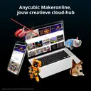 ANYCUBIC 3D-printers Kobra S1 Combo 250 x 250 x 250 mm printersnelheid tot 600 mm/s image 9
