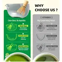 TEANAGOO Kit matcha cérémonie avec fouet et bol, 7 pièces - Gris image 3