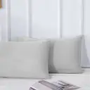 MEROPE, Bamboo Pillow case, 50x75cm, light grey, 2pack image 5
