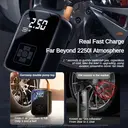 EAFC Wireless Charging Inflatable Pump Portable Small Air Compressor Digital Display Multifunction Pump Air Combination for Car Motorcycle Tire  image 4