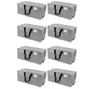 8pcs Heavy-duty moving bag, extra-large capacity storage bag, with backpack shoulder straps, sturdy handles and zippers, can replace moving boxes, 73*34*37cm image 0