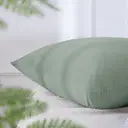 MEROPE Taie d’oreiller en nylon vert gris - 80 x 80 cm image 3