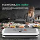 ATSHARK 5-In-1 Vacuum Sealer – High Pressure Touchscreen Design, Fast and Convenient, Includes 50 Vacuum Bags, Ideal for Home Food Preservation, White, VS6621 image 7