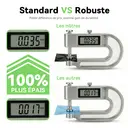 VIVREAL Sac poubelle biodégradable - vert 10 L (100 pièces) | Double certification TÜV et BPP, ultra résistant, anti-fuite, matériau en amidon de maïs respectueux de l’environnement image 9