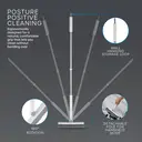 Swan Elevate Precision Angled Scrubbing Brush with Built-in Squeegee, White image 3