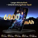 TABWEE T80 Tablet 10" Android 16, 18 GB (6+12) RAM + 128 GB ROM (2 TB TF), 6000 mAh, Tablet mit Tastatur, 5 MP + 2 MP, Gemini AI 3.1 Pro, 5G, WLAN, GPS, Face ID image 4
