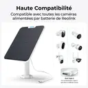 Panneau Solaire Blanc Reolink 6W image 1