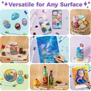 Ohuhu Marqueurs de Peinture Acrylique Double Pointe, 36 Couleurs, Haute Opacité, Pointes Pinceau et Ronde image 6