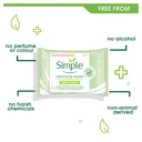 Simple Kind to Skin Facial Cleansing Wipes, 7 Count image 3