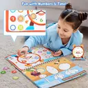 JoyCat Preschool Busy Book for Toddlers 4-5, Learning Activities Books, Educational Sensory Toys, Autism Learning Material, Back to School, Birthdays Presents for Boys Girls (STEAM) image 6