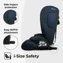 My Babiie MBCS75 Toddler to Booster R129 Car Seat with ISOFIX - Navy Leopard image 4