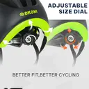 DKONI HS-062 Adult Mountain Cycling Helmet 
Black/Yellow L 56-61cm image 5
