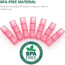 VVM  3X A Day Weekly Pill Organizer, 7-Day Medicine Pill Organizer, 3 Times a Day, Travel Pill Case Container for Vitamins, Supplements, Red image 2