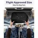 Travel Laptop Backpack， 17 Inch Business Large Backpack Bag With USB Charging Port， Water Resistant Work Rucksack Anti Theft Lightweight for College High School Men Women Casual Daypack， Black， New Year Sale ， Top gift picks image 4