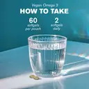 DR.VEGAN Omega-3 Daily Wellness Support Softgels - 60 Softgels image 3