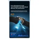 Montre connectée dido G80S à technologie pump – Surveillance santé : glycémie, tension artérielle, acide urique, lipides – Mesure haute précision : fréquence cardiaque, ECG, saturation en oxygène, sommeil, suivi sportif image 1