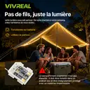 VIVREAL HM-3-30 Rubans LED 5 V avec télécommande, étanche - 3 m image 3